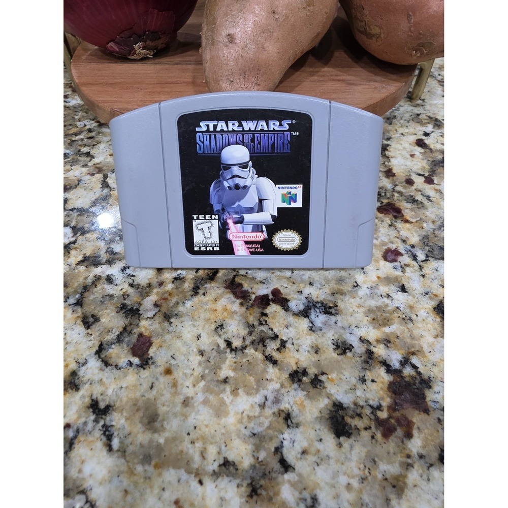 Star Wars: Shadows of the Empire Nintendo 64 1996 N64 GAME ONLY Tested Working